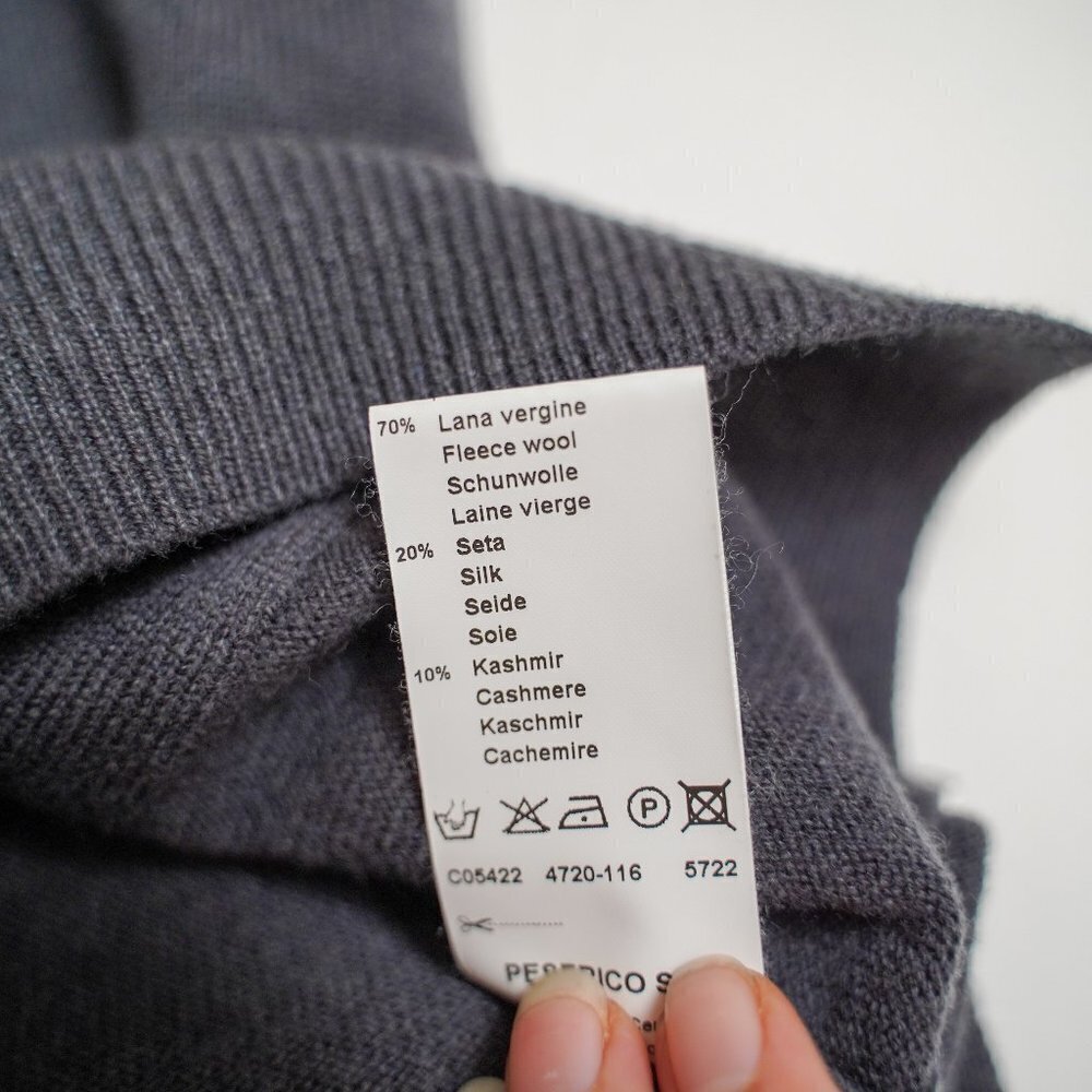 Peserico Made in Italy Cashmere Blend Sweater - Picture 9 of 9